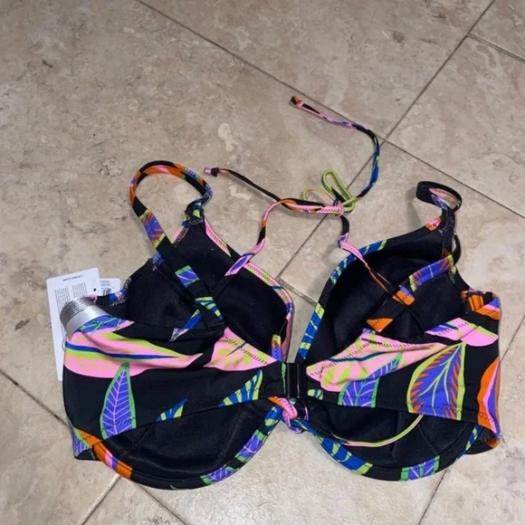 Freya Women's Desert Disco Underwire Plunge Bikini Top NWT Size 34I - Picture 9 of 11